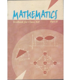 Mathematics Part II English Book for class 12 Published by NCERT of UPMSP